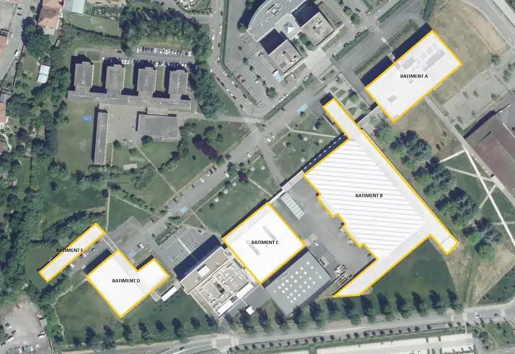 Plan de l'école ENSAM pour la réalisation de son audit tertiaire à Metz