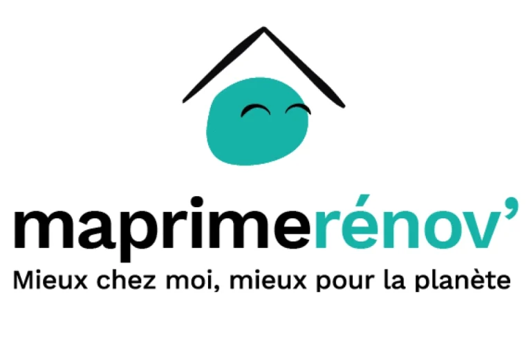 Logo de l'aide financière MaPrimeRénov' pour la rénovation énergétique des logements