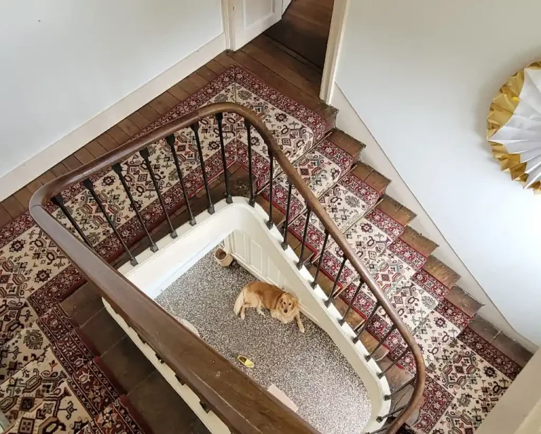Escalier d'une copropriété de moins de 50 lots soumise au PPT